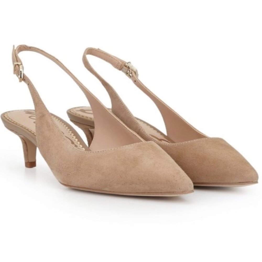 [NWT] SAM EDELMAN Ludlow Slingback Pump in Oatmeal